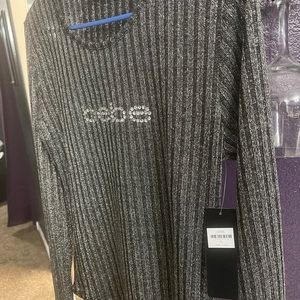 Black and silver color women’s long sleeve